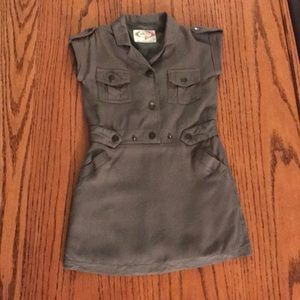 Joyfolie Size 4 Olive Green Dress